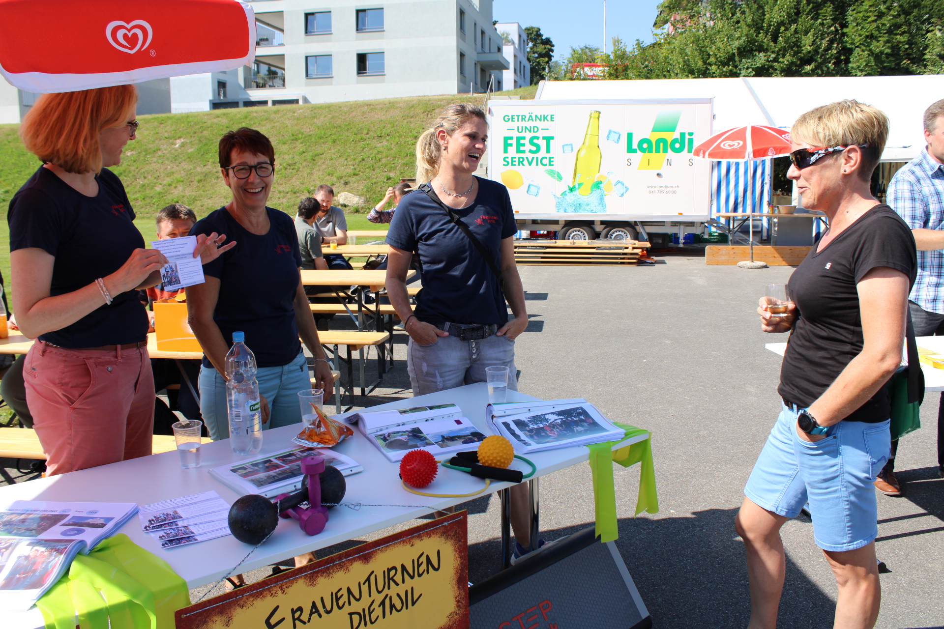 Info-Kiosk Neuzuzügeranlass