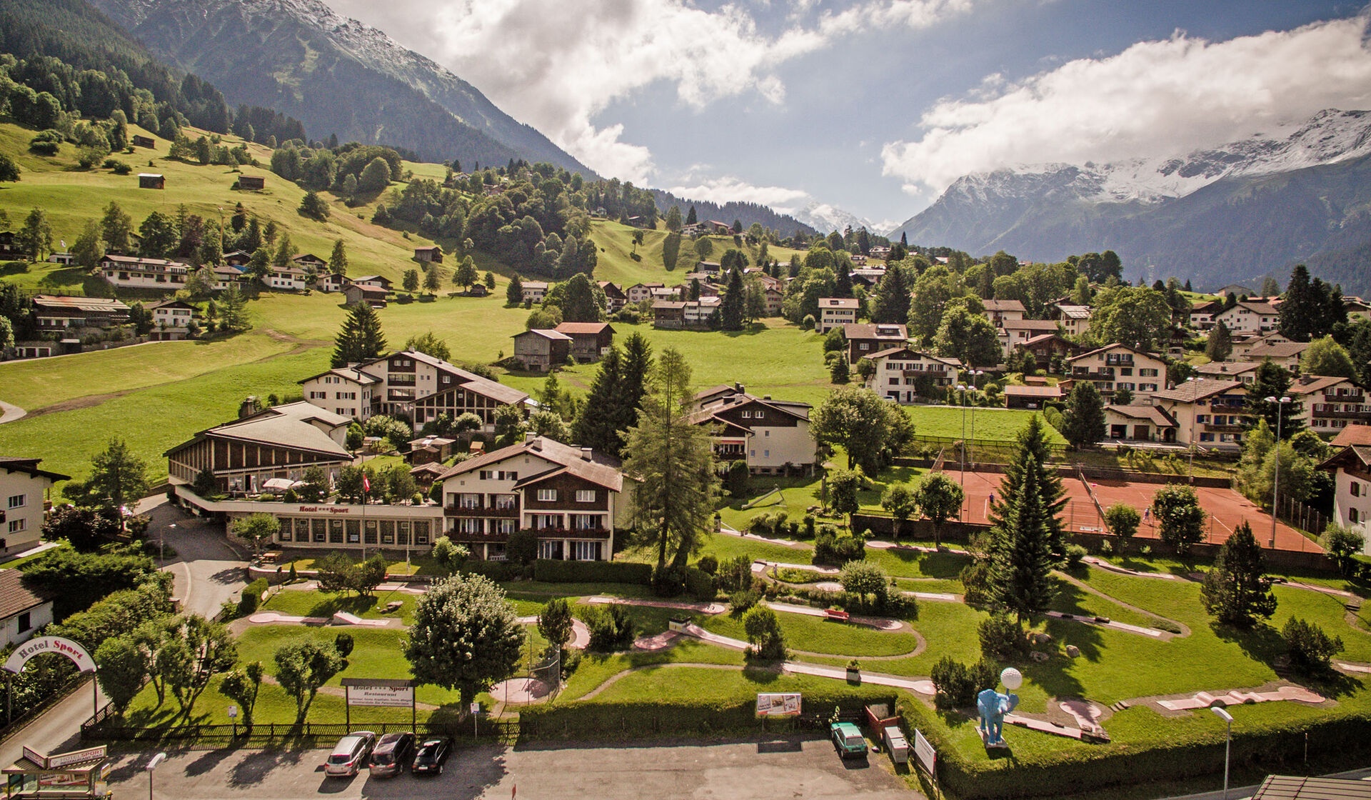 Webportal Wohnen und Arbeiten in Davos bzw. Klosters